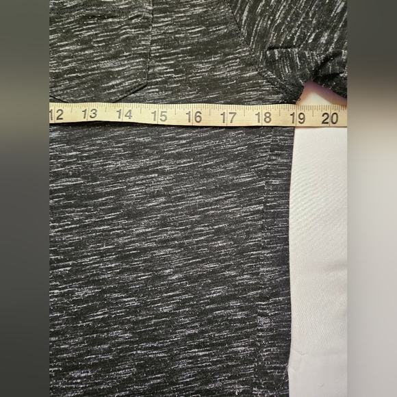 ProjekRaw Mens Gray Heathered V-neck Short Sleeve Shirt Size Small - Picture 6 of 8